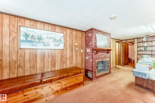 12237 135 Street, Edmonton, AB - Indoor With Fireplace