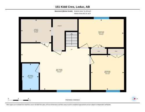 Floor plan - 151 Kidd Crescent, Leduc, AB - Other