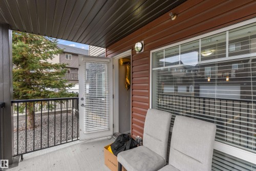 110 9517 160 Avenue, Edmonton, AB - Outdoor With Deck Patio Veranda With Exterior