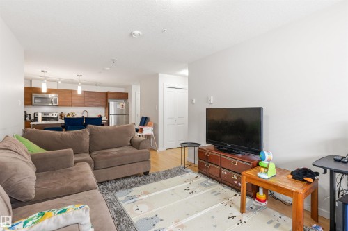 110 9517 160 Avenue, Edmonton, AB - Indoor Photo Showing Living Room