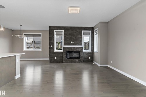 8729 Carson Way, Edmonton, AB - Indoor With Fireplace