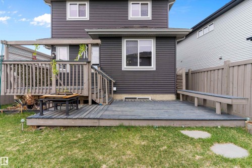 8729 Carson Way, Edmonton, AB - Outdoor With Deck Patio Veranda With Exterior