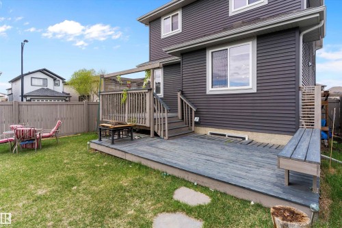8729 Carson Way, Edmonton, AB - Outdoor With Deck Patio Veranda