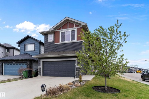 8729 Carson Way, Edmonton, AB - Outdoor With Facade