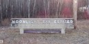 Signage at the entrance road to the subdivision - 307 Willow Place, Rural Barrhead County, AB 