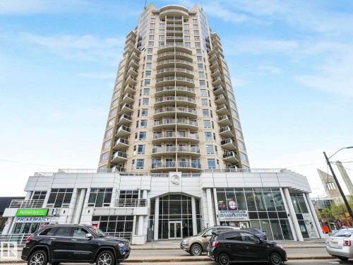 801 10388 105 Street, Edmonton, AB - Outdoor With Balcony With Facade