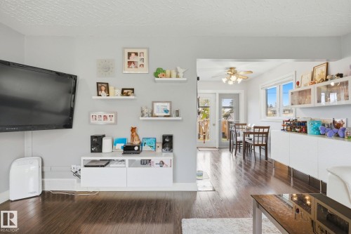 6219 134 Avenue, Edmonton, AB - Indoor Photo Showing Living Room