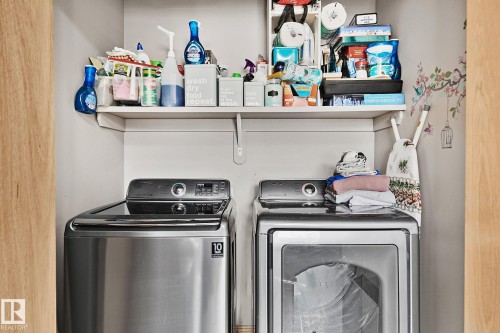 98 Hewitt Circle, Spruce Grove, AB - Indoor Photo Showing Laundry Room
