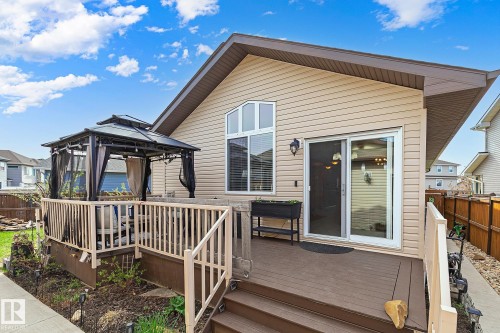 98 Hewitt Circle, Spruce Grove, AB - Outdoor With Deck Patio Veranda With Exterior