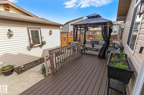 98 Hewitt Circle, Spruce Grove, AB - Outdoor With Deck Patio Veranda With Exterior