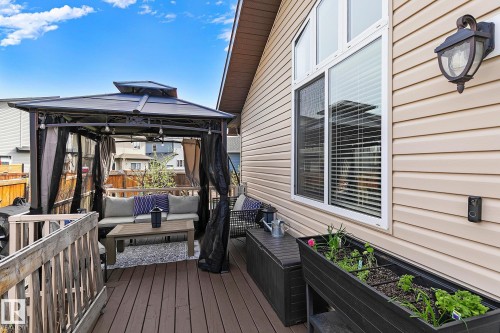 98 Hewitt Circle, Spruce Grove, AB - Outdoor With Deck Patio Veranda With Exterior