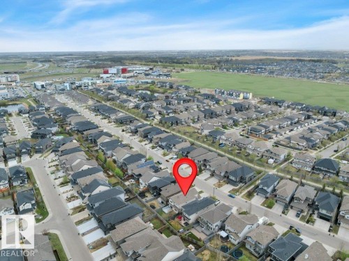 School is right side of photo and walking distance - 1958 Ainslie Link, Edmonton, AB - Outdoor With View