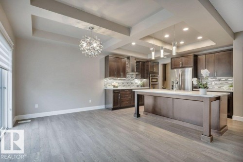 1958 Ainslie Link, Edmonton, AB - Indoor Photo Showing Kitchen With Upgraded Kitchen
