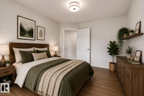 (Virtually Staged) - 11146 78 Avenue, Edmonton, AB - Indoor Photo Showing Bedroom