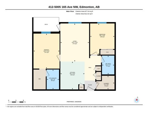 Floor plan - 412 5005 165 Avenue Nw, Edmonton, AB - Other