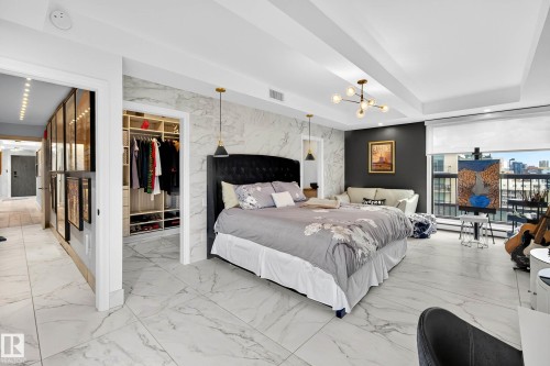 1601 10045 118 Street, Edmonton, AB - Indoor Photo Showing Bedroom