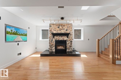 305 Lakeshore Drive, Cold Lake, AB - Indoor With Fireplace