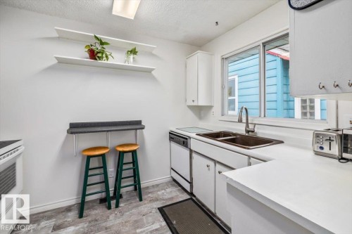 11428 79 Avenue, Edmonton, AB - Indoor Photo Showing Kitchen With Double Sink