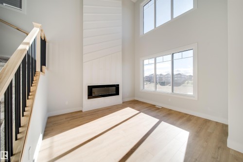 8603 183 Avenue, Edmonton, AB - Indoor With Fireplace