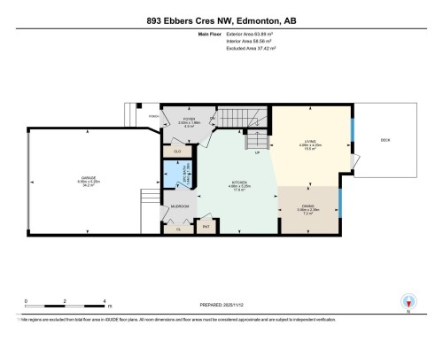 Floor plan - 893 Ebbers Crescent Nw, Edmonton, AB - Other