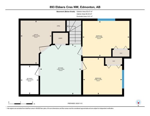 Floor plan - 893 Ebbers Crescent Nw, Edmonton, AB - Other