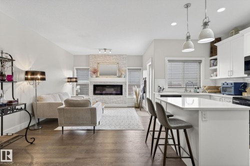 94 Tribute Common, Spruce Grove, AB - Indoor With Fireplace