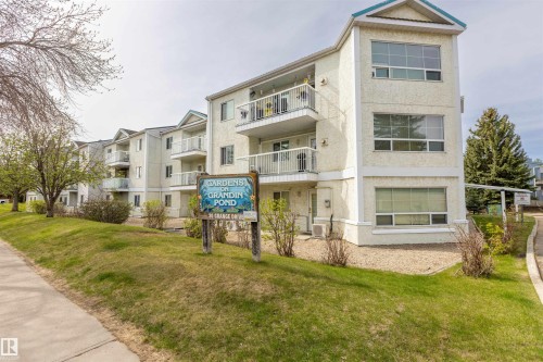 303 20 Grange Drive, St. Albert, AB - Outdoor With Balcony With Facade