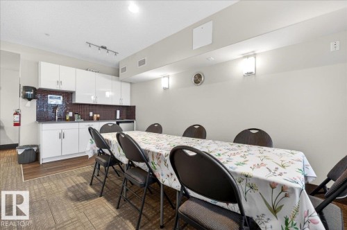 205 507 Albany Way, Edmonton, AB - Indoor Photo Showing Dining Room