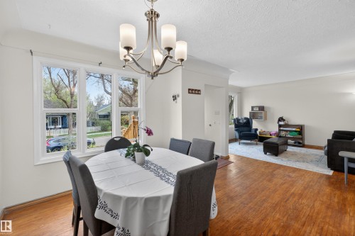 10651 66 Avenue, Edmonton, AB - Indoor Photo Showing Dining Room