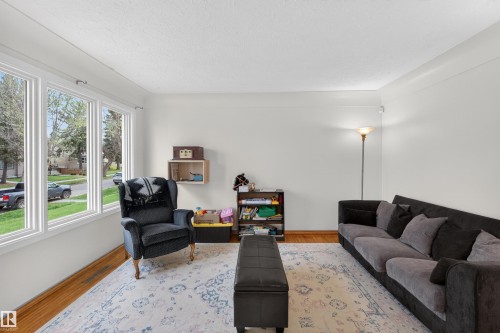 10651 66 Avenue, Edmonton, AB - Indoor Photo Showing Living Room