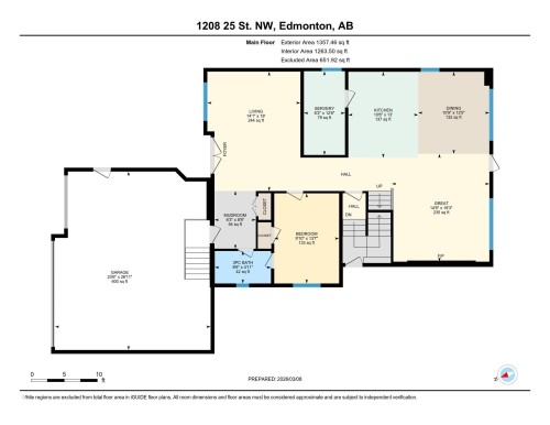 Floor plan - 1208 25 St Nw, Edmonton, AB - Other