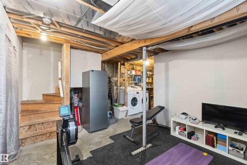 15044 132 Street, Edmonton, AB - Indoor Photo Showing Basement