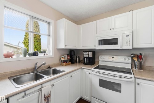 15044 132 Street, Edmonton, AB - Indoor Photo Showing Kitchen With Double Sink