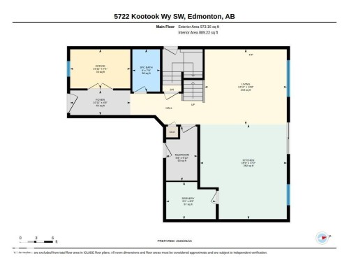 Floor plan - 5722 Kootook Way, Edmonton, AB - Other