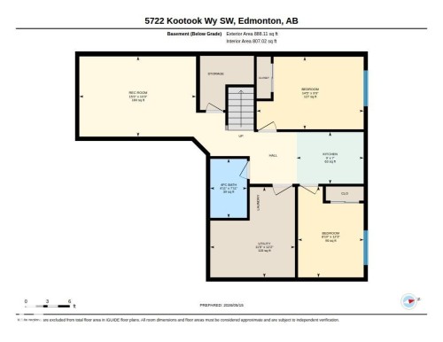 Floor plan - 5722 Kootook Way, Edmonton, AB - Other