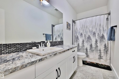 45 Poplar Bay, Rural Wetaskiwin County, AB - Indoor Photo Showing Bathroom
