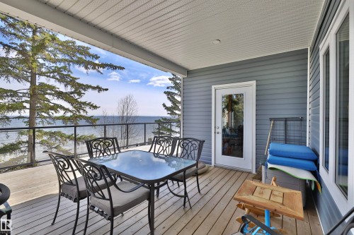45 Poplar Bay, Rural Wetaskiwin County, AB - Outdoor With Deck Patio Veranda With Exterior