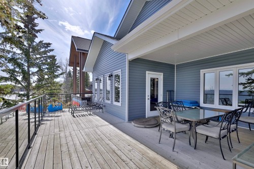 45 Poplar Bay, Rural Wetaskiwin County, AB - Outdoor With Deck Patio Veranda With Exterior