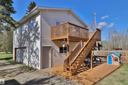 45 Poplar Bay, Rural Wetaskiwin County, AB - Outdoor With Deck Patio Veranda With Exterior