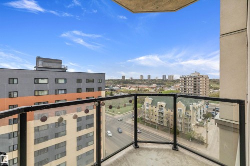 904 9707 106 Street, Edmonton, AB - Outdoor With Balcony With Exterior