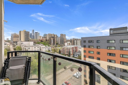904 9707 106 Street, Edmonton, AB - Outdoor With Balcony