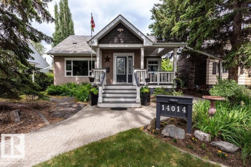 14014 106 Avenue, Edmonton, AB - Outdoor With Deck Patio Veranda With Facade