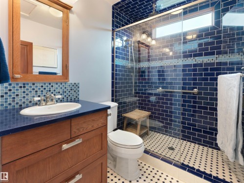 9739 86 Avenue, Edmonton, AB - Indoor Photo Showing Bathroom