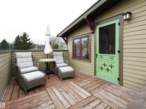 9739 86 Avenue, Edmonton, AB - Outdoor With Deck Patio Veranda With Exterior