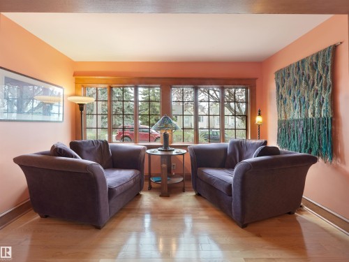 9739 86 Avenue, Edmonton, AB - Indoor Photo Showing Living Room