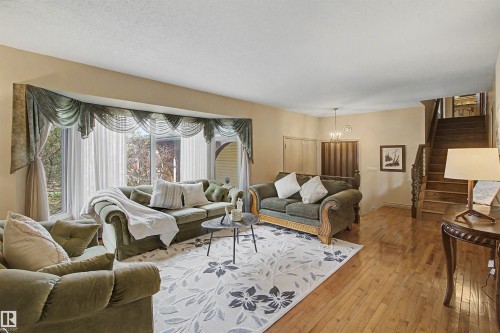 11617 26 Avenue, Edmonton, AB - Indoor Photo Showing Living Room