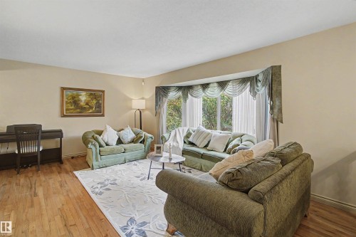 11617 26 Avenue, Edmonton, AB - Indoor Photo Showing Living Room