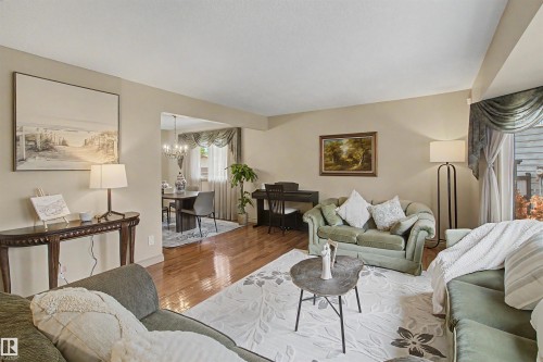 11617 26 Avenue, Edmonton, AB - Indoor Photo Showing Living Room