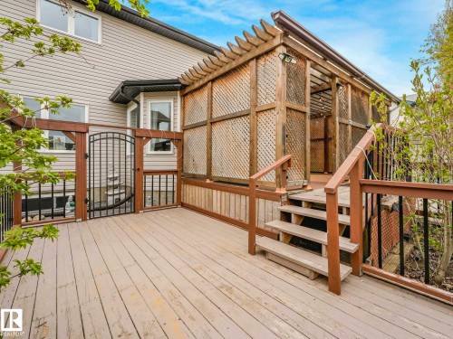 12 Rue Bouchard, Beaumont, AB - Outdoor With Deck Patio Veranda With Exterior