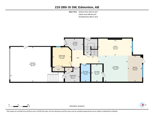 Floor plan - 219 28 Street, Edmonton, AB - Other